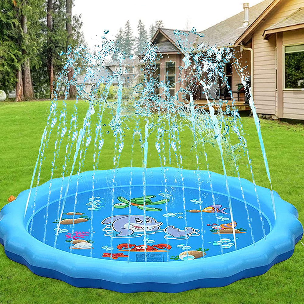 Durable Outdoor Inflatable Sprinkler Water Mat for Kids