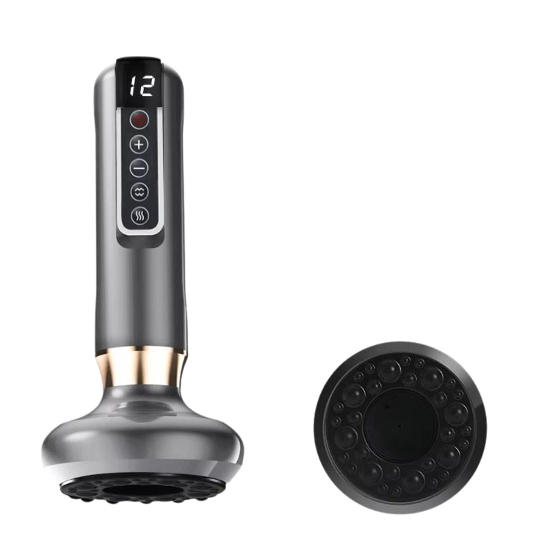 Electric Cupping Massager with Vacuum Suction and Infrared Heat