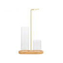 Incense Holder Sticks 2 in 1 Anti Ash Burner Glass Catcher Organizer