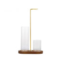 Incense Holder Sticks 2 in 1 Anti Ash Burner Glass Catcher Organizer