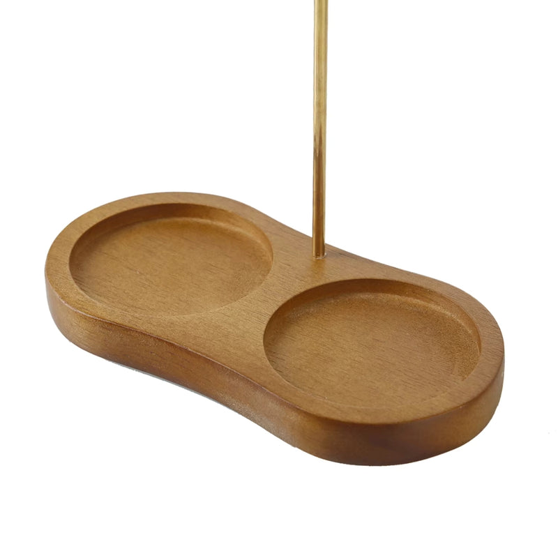 Incense Holder Sticks 2 in 1 Anti Ash Burner Glass Catcher Organizer