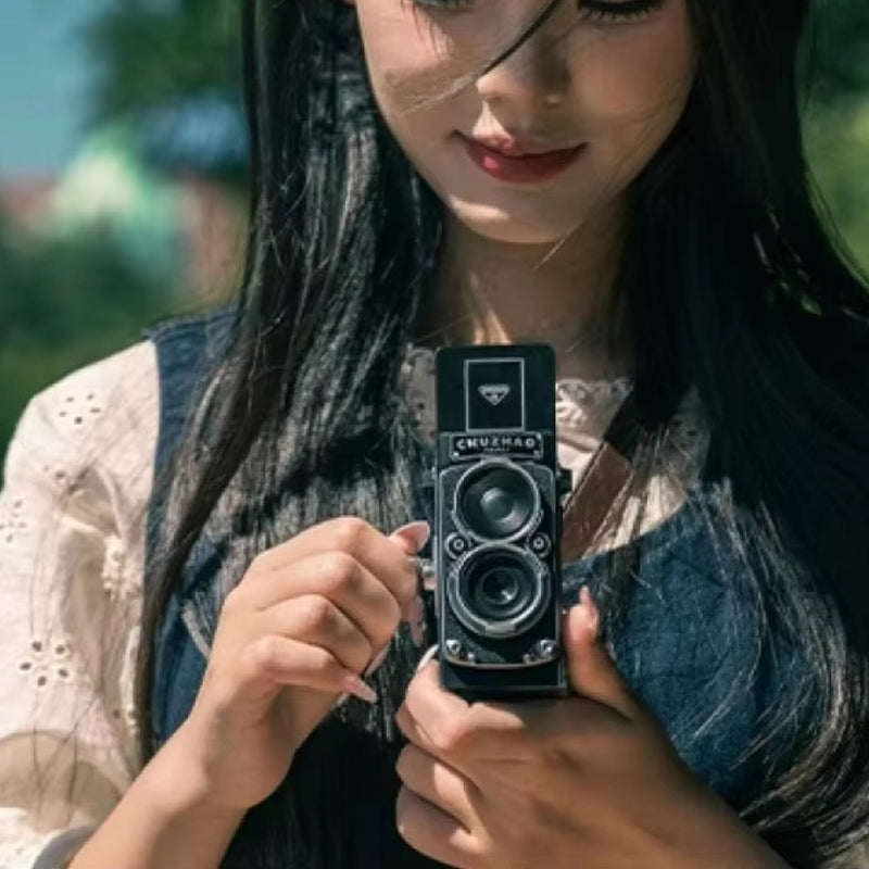 Retro Dual Reflex Camera Mini Camera