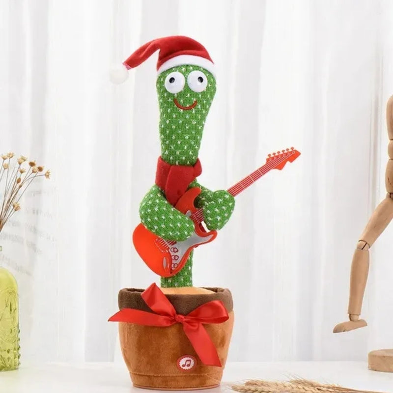 Rechargeable Dancer Cactus Glowing Dancing Electronic Plush Toy