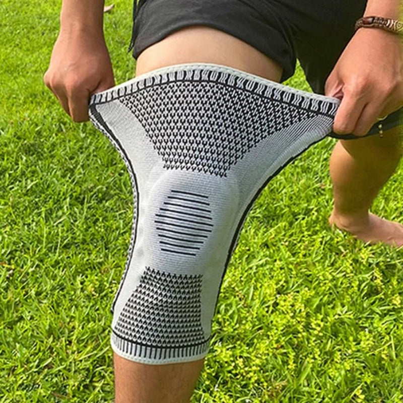 Knee Pads Strap Patella Medial Support Meniscus Silicone Compression Protection Sport Knee Braces Prot