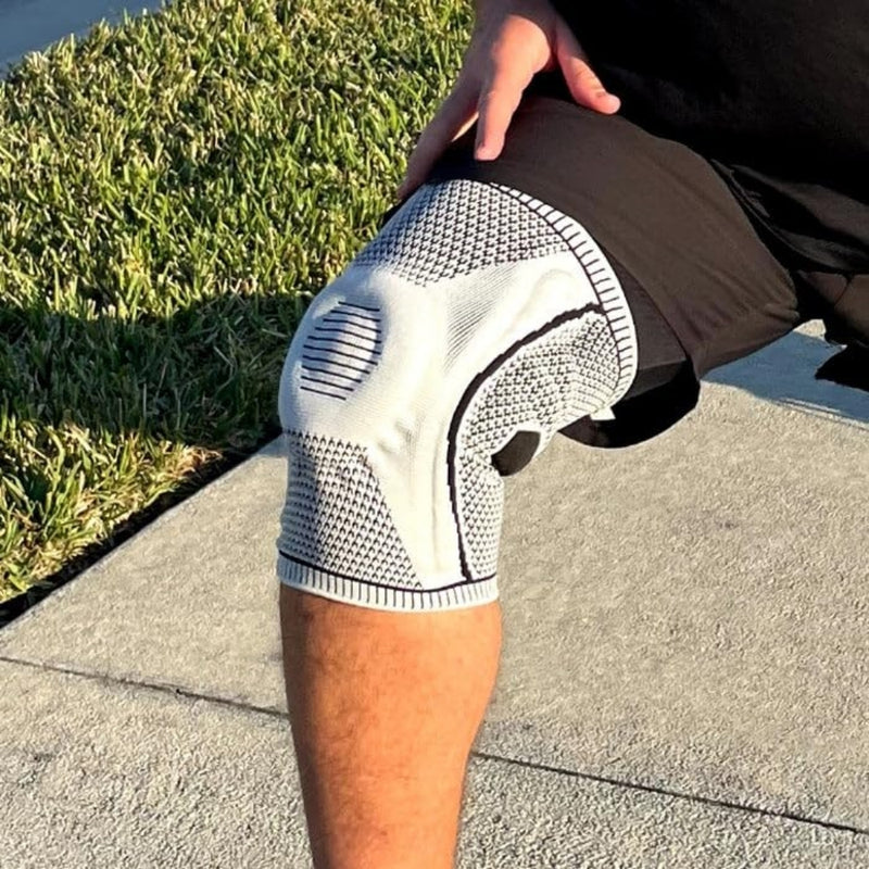 Knee Pads Strap Patella Medial Support Meniscus Silicone Compression Protection Sport Knee Braces Prot