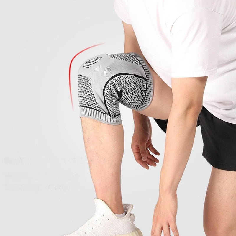 Knee Pads Strap Patella Medial Support Meniscus Silicone Compression Protection Sport Knee Braces Prot
