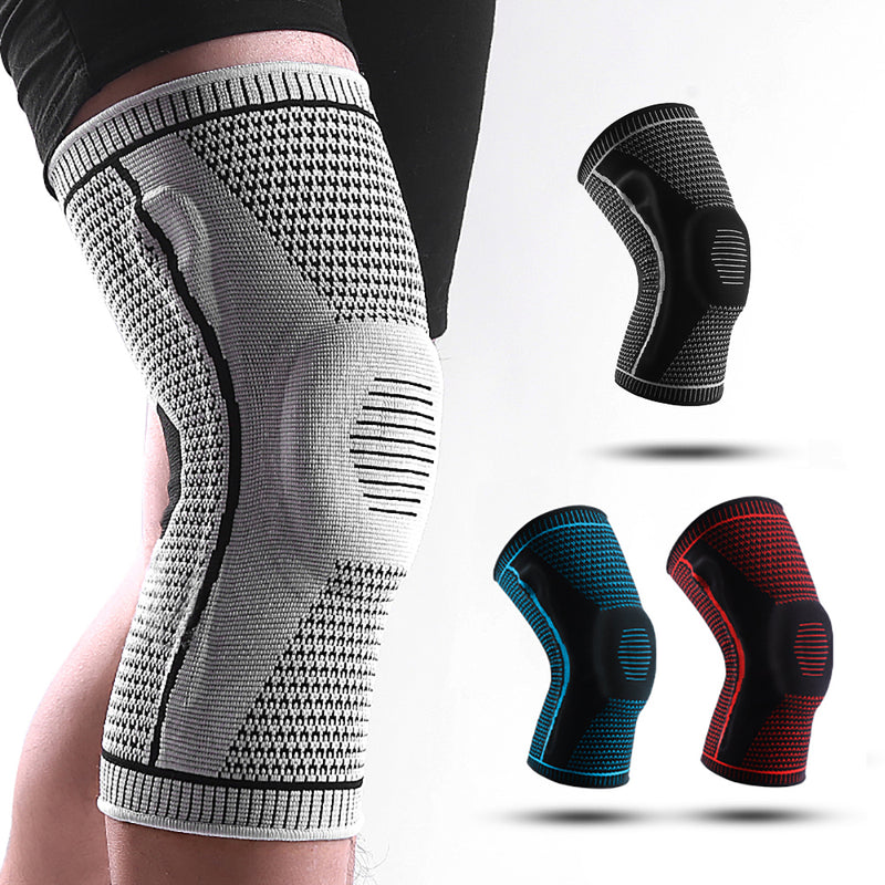 Knee Pads Strap Patella Medial Support Meniscus Silicone Compression Protection Sport Knee Braces Prot