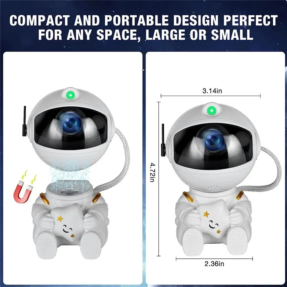 Galaxy Star Astronaut Projector LED Night Light
