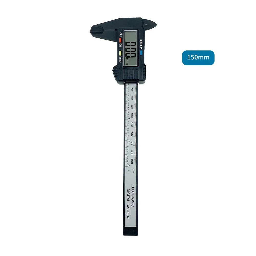 Electronic Digital Carbon Fiber Dial Vernier Caliper Gauge Micrometer