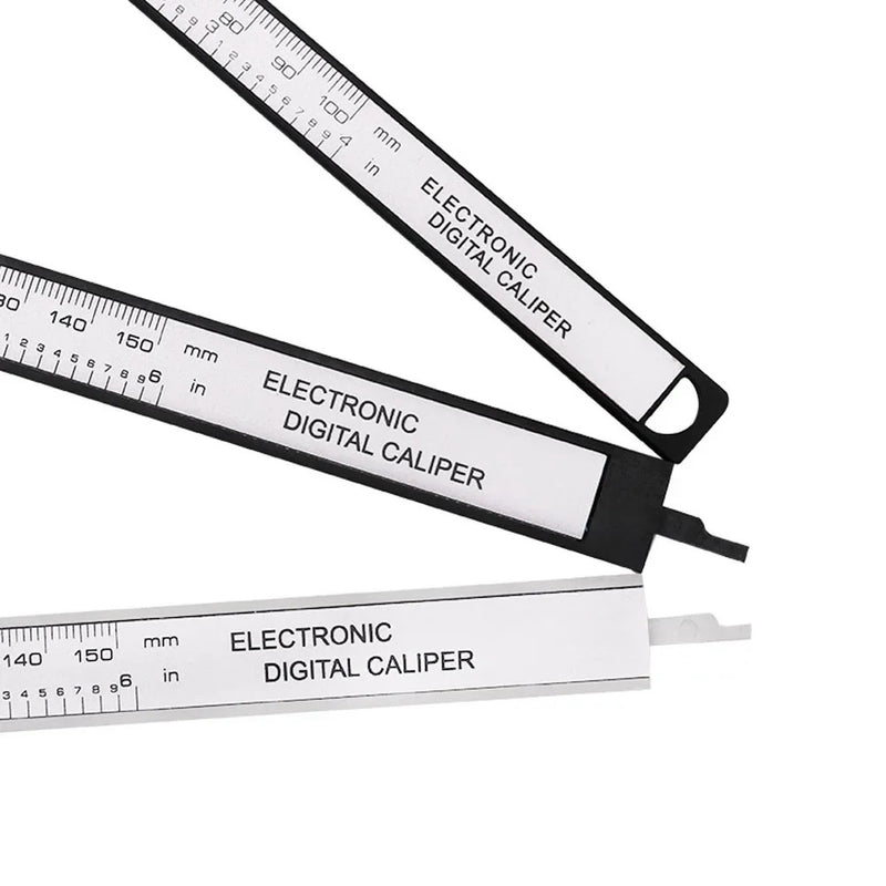 Electronic Digital Carbon Fiber Dial Vernier Caliper Gauge Micrometer