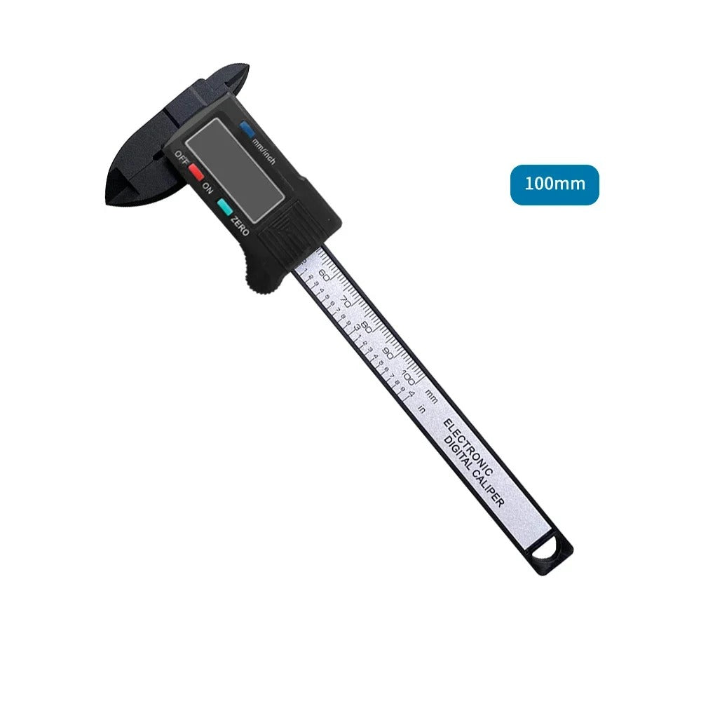 Electronic Digital Carbon Fiber Dial Vernier Caliper Gauge Micrometer