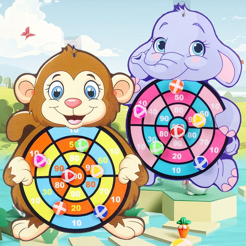 Educational Dart Board Indoor Child Montessori Games