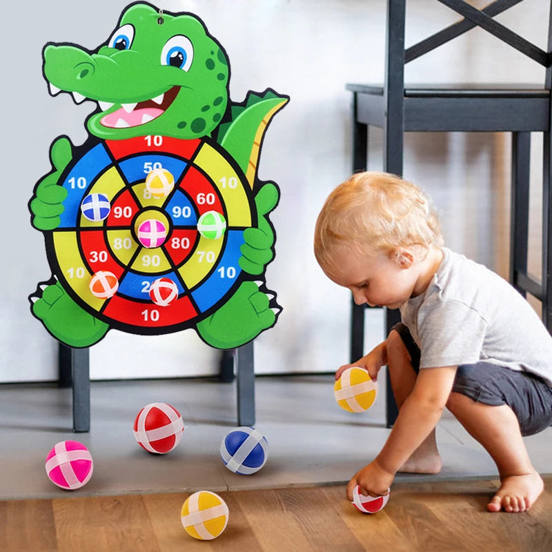 Educational Dart Board Indoor Child Montessori Games