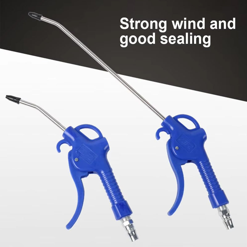 High Flow Air Blower Gun for Compressor with Angled Bent Nozzle