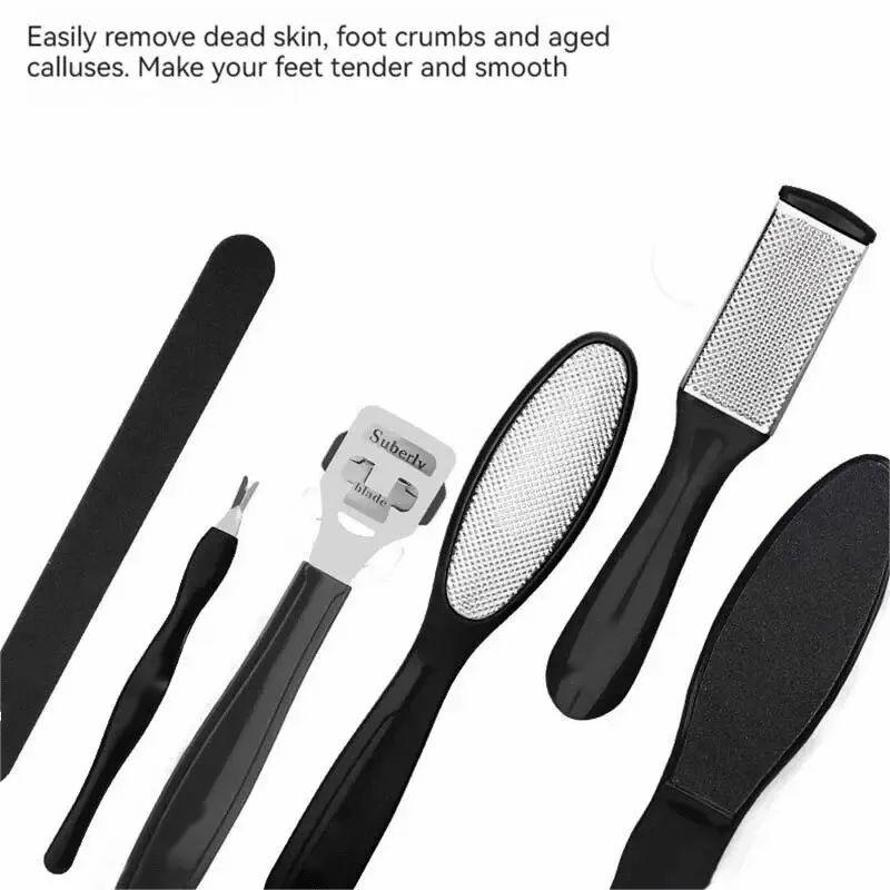 8 PCS Foot Grinder To Remove Dead Skin Calluses Household Pedicure Foot Shaving