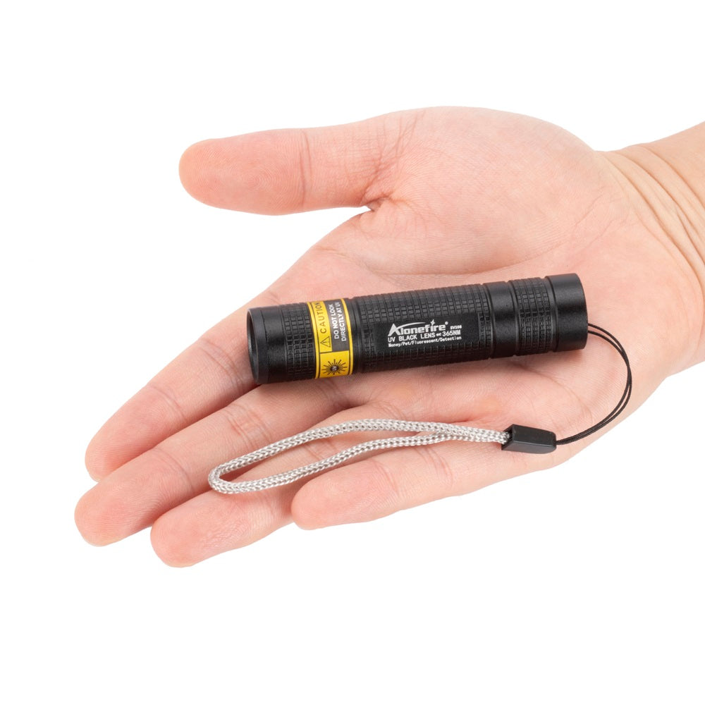 365nm Mini UV LED Blacklight Flashlight