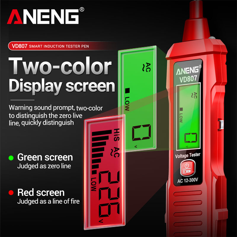 NCV Sensor Non-contact Wire Detector Electric Pen Tester