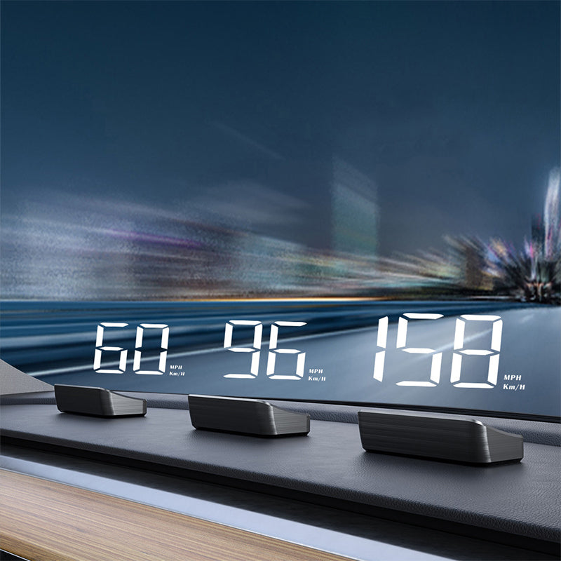 GPS Head Up Display Digital Speed Meter Windshield Projector