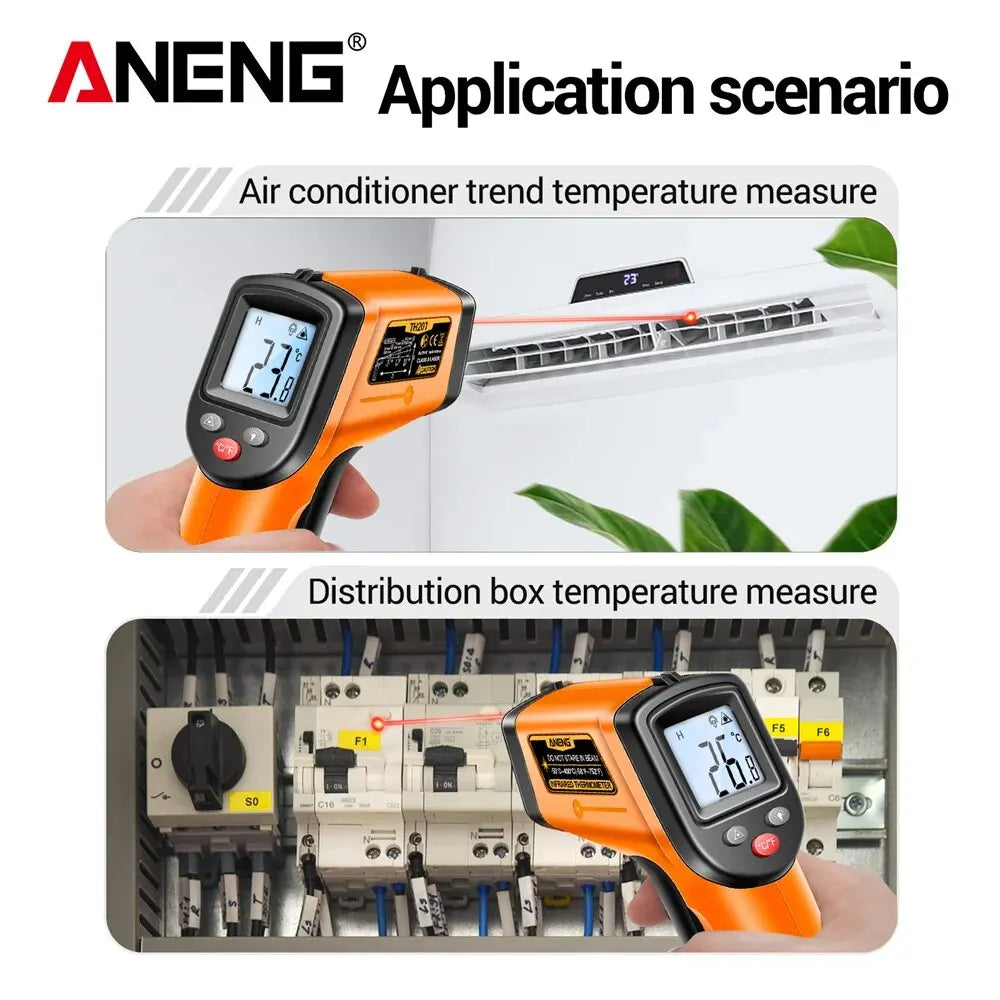 Highly Sensitive Non-contact Temperature Measuring Gun Hygrometer