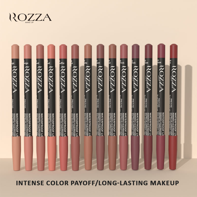 Weightless Precise Waterproof Lip Liner Pencil Set