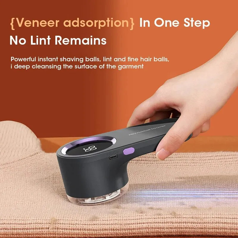 USB Rechargeable Fuzz Fabric Shaver Sweater Lint Remover