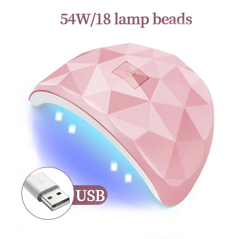 Eyes Protection UV Nail Polish Curing Dryer Home Salon Tool