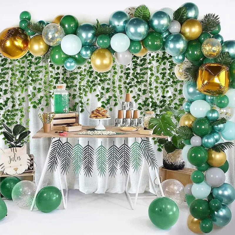 Artificial Plant Green Ivy Leaf Fake Plant Creeper DIY Hanging Vine