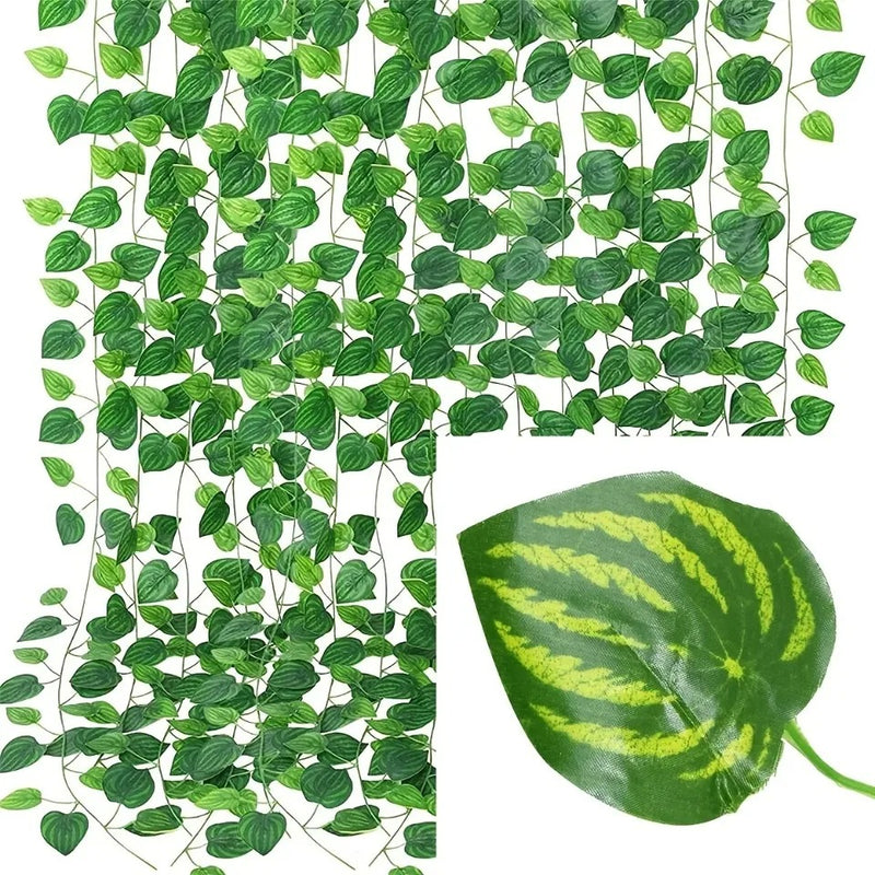 Artificial Plant Green Ivy Leaf Fake Plant Creeper DIY Hanging Vine