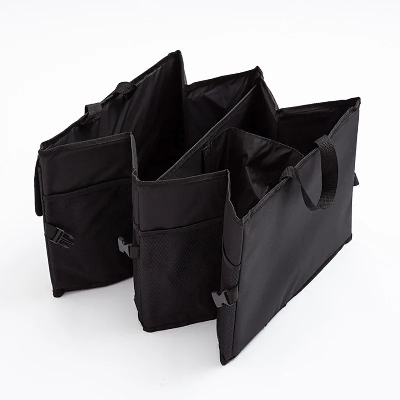 Car Trunk Storage Organizer Durable Collapsible Cargo Storage Tool