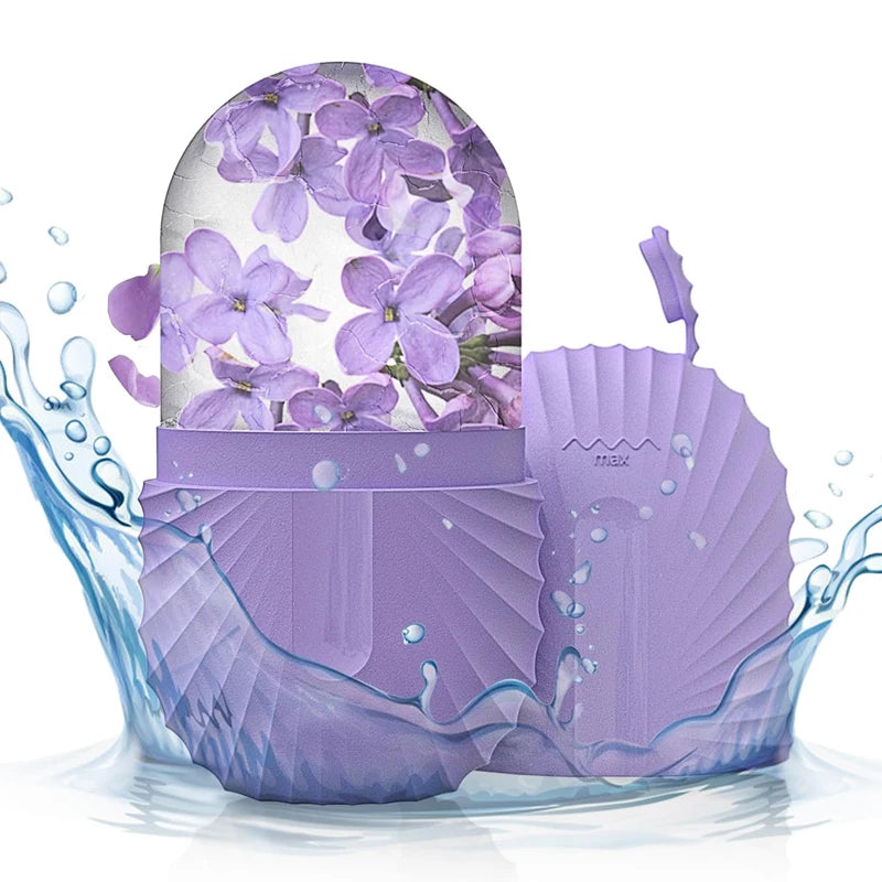 Face Roller Ice Cube Beauty Massage Silicone Ice Mold