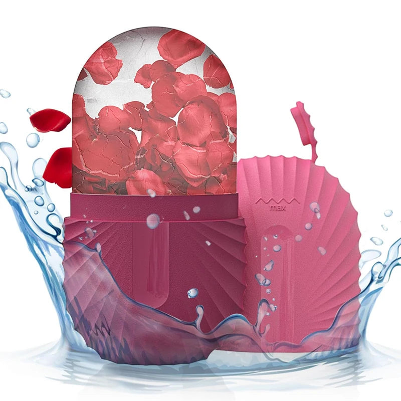 Face Roller Ice Cube Beauty Massage Silicone Ice Mold