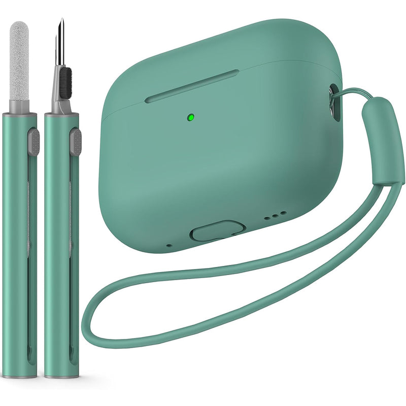 AirPods Pro Case Cover with Cleaner Kit Soft Silicone Protective Case
