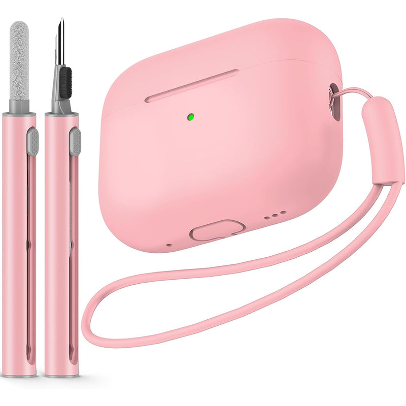 AirPods Pro Case Cover with Cleaner Kit Soft Silicone Protective Case